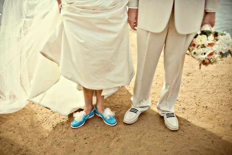 Оригинальная и удобная обувь невесты