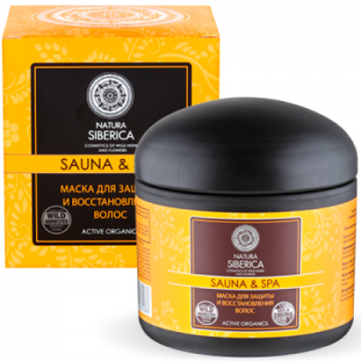 Маска для защиты и восстановления волос SAUNA & SPA от Natura Siberica