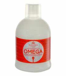 Восстанавливающий шампунь с комплексом Омега-6 и маслом макадамии Kallos Cosmetics Omega Hair Shampoo