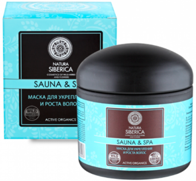 Маска для укрепления и роста волос SAUNA & SPA от Natura Siberica
