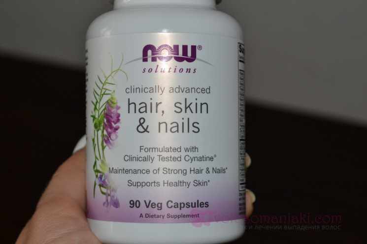 Комплекс Hair, Skin & Nails от Now Foods