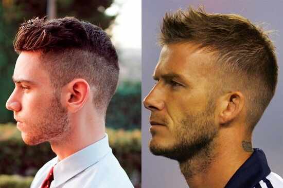 Мужские причёски с переходом