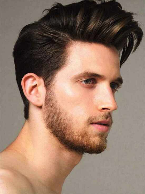 Причёска модельная мужская фото