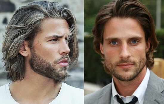 Причёска на две стороны мужская