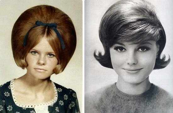 Причёски 60 х годов фото женские