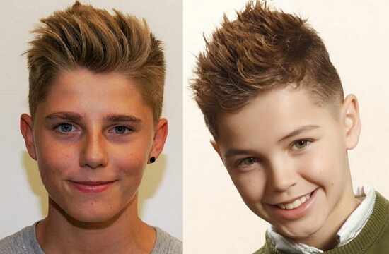 Причёски для мальчиков 10-11 лет фото модные